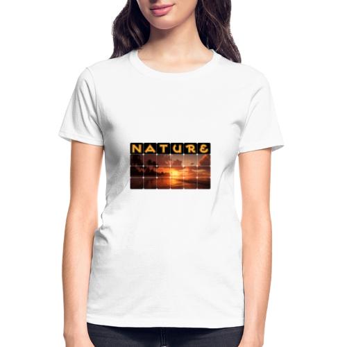 Nature: Sunset Serenity - Gildan Ultra Cotton Ladies T-Shirt