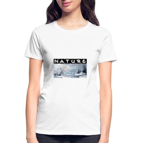 Nature: Winter Embrace - Gildan Ultra Cotton Ladies T-Shirt