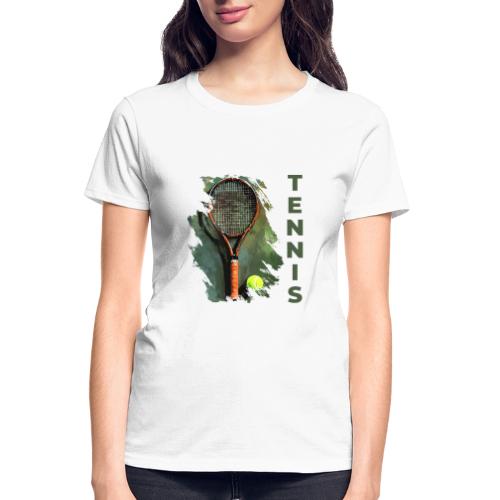 Tennis Precision Strike - Gildan Ultra Cotton Ladies T-Shirt