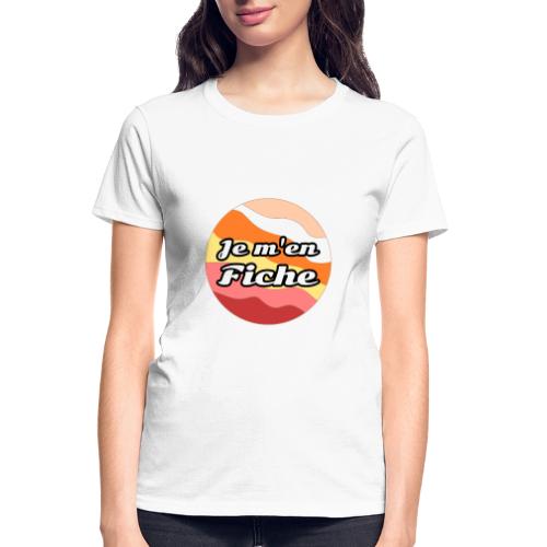 I don't care - Gildan Ultra Cotton Ladies T-Shirt