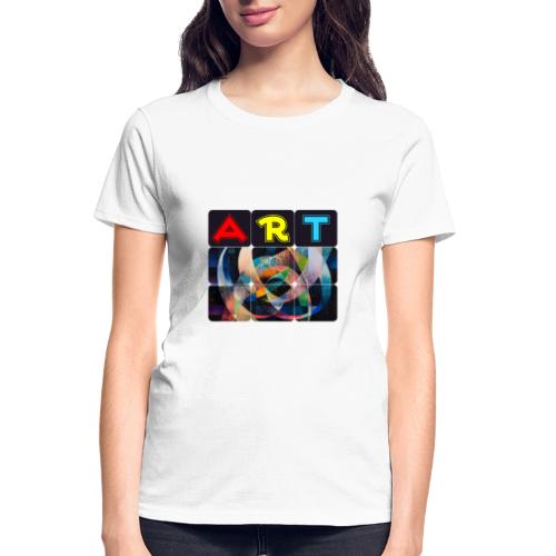 Art of Stripes and Shades - Gildan Ultra Cotton Ladies T-Shirt