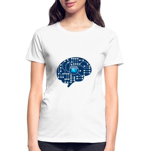 AI: Mind Wired - Gildan Ultra Cotton Ladies T-Shirt