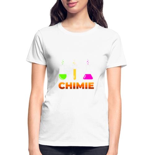 Chemistry: Moving Elements - Gildan Ultra Cotton Ladies T-Shirt