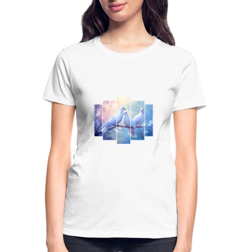 Symbols of Peace and Serenity - Gildan Ultra Cotton Ladies T-Shirt