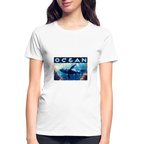 Ocean: Majestic Deep - Gildan Ultra Cotton Ladies T-Shirt