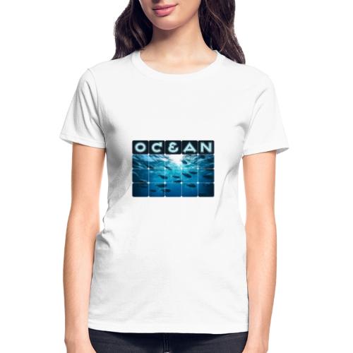 Ocean: Silver Tide - Gildan Ultra Cotton Ladies T-Shirt
