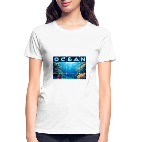 Ocean: Tropical Drift - Gildan Ultra Cotton Ladies T-Shirt