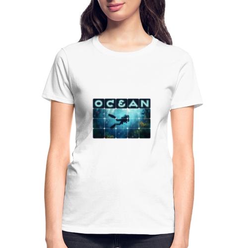 Ocean: Beneath the Blue - Gildan Ultra Cotton Ladies T-Shirt