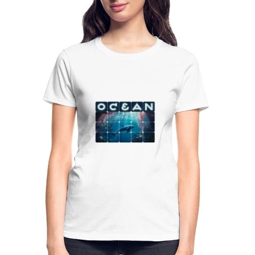 Ocean: Blue Grace - Gildan Ultra Cotton Ladies T-Shirt