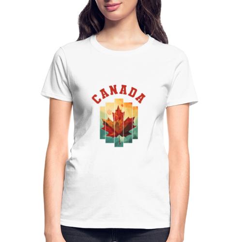 Canada’s Artistic Emblem - Gildan Ultra Cotton Ladies T-Shirt
