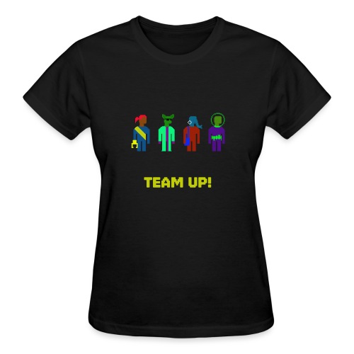 Spaceteam Team Up! - Gildan Ultra Cotton Ladies T-Shirt