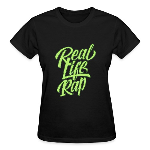 realliferap1_twocolor_rev - Gildan Ultra Cotton Ladies T-Shirt