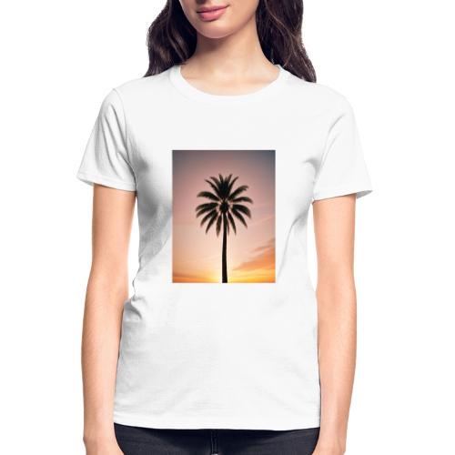 palm peace - Gildan Ultra Cotton Ladies T-Shirt