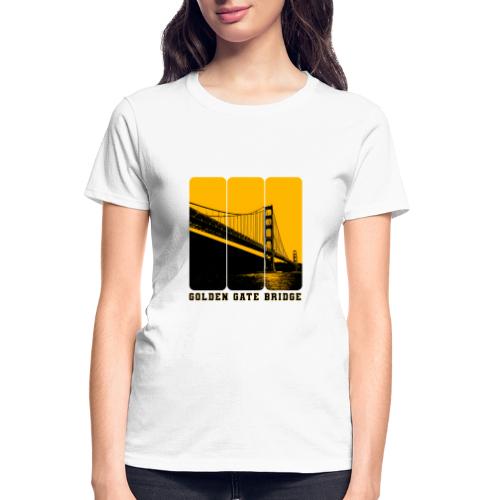 Golden Gate Bold Icon - Gildan Ultra Cotton Ladies T-Shirt