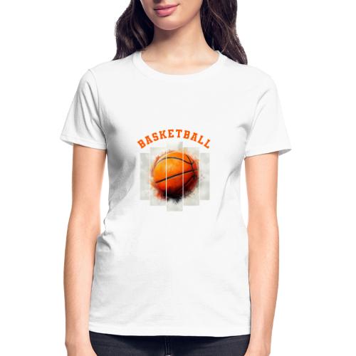 Basketball Element - Gildan Ultra Cotton Ladies T-Shirt