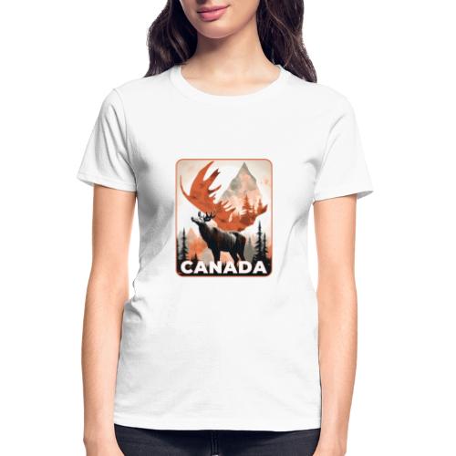 Canada Wild Spirit - Gildan Ultra Cotton Ladies T-Shirt