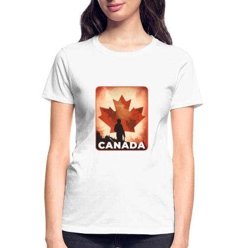 Canada Stands Tall - Gildan Ultra Cotton Ladies T-Shirt