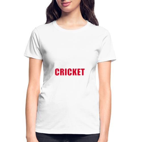 Power Play Cricket - Gildan Ultra Cotton Ladies T-Shirt