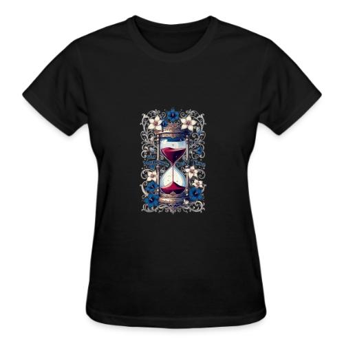 Our Moments Defy Time Hourglass Gifts T-Shirt - Gildan Ultra Cotton Ladies T-Shirt