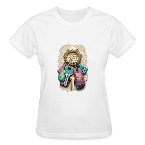 Minivan Commander T Shirt, Chauffeur of Chaos Mug - Gildan Ultra Cotton Ladies T-Shirt
