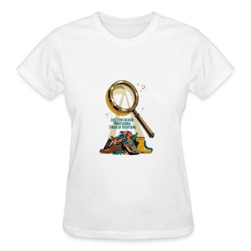 Lost Item Locator T Shirt, Professional Finder Mug - Gildan Ultra Cotton Ladies T-Shirt