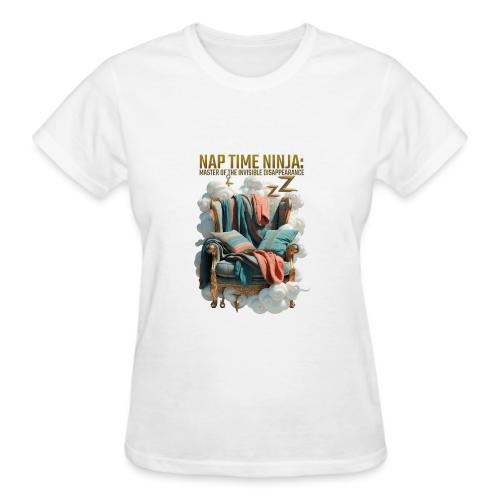 Nap Time Ninja T Shirt - Gildan Ultra Cotton Ladies T-Shirt