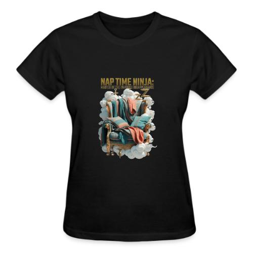 Nap Time Ninja T Shirt - Gildan Ultra Cotton Ladies T-Shirt