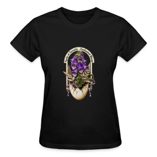 Spring Serenity Foxglove Tee, Easter Gift for wife - Gildan Ultra Cotton Ladies T-Shirt