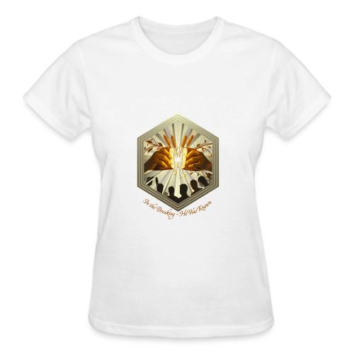 Easter Eternal Bread Breaking Tee,Recognition Gift - Gildan Ultra Cotton Ladies T-Shirt