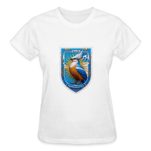 Argentina Hornero Pride T Shirt, Football Gift - Gildan Ultra Cotton Ladies T-Shirt