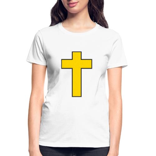Kevlar Cross Shirt–Christian Strength and Protect - Gildan Ultra Cotton Ladies T-Shirt