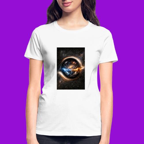 EntangledPhotonsWormhole - Gildan Ultra Cotton Ladies T-Shirt