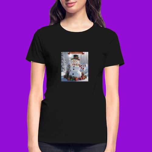 Merry Christmas - Gildan Ultra Cotton Ladies T-Shirt