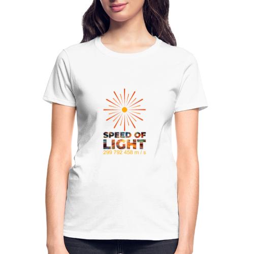 Speed of light - Gildan Ultra Cotton Ladies T-Shirt