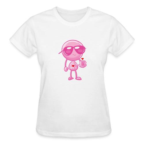 Smoon_I love Mrs S Pink - Gildan Ultra Cotton Ladies T-Shirt