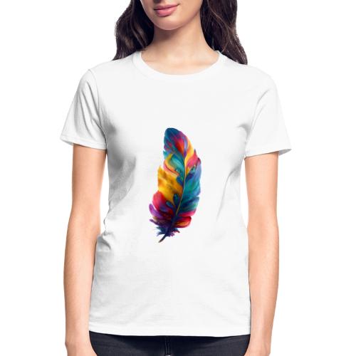 Spectrum Feather Flow - Gildan Ultra Cotton Ladies T-Shirt