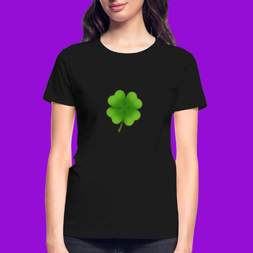 Four leaf clover - Gildan Ultra Cotton Ladies T-Shirt