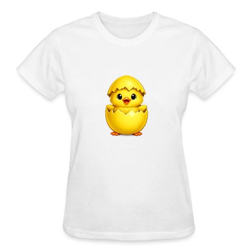 Easter Chick yellow - Gildan Ultra Cotton Ladies T-Shirt