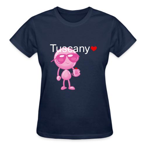 Smoon City_Tuscany Pink - Gildan Ultra Cotton Ladies T-Shirt