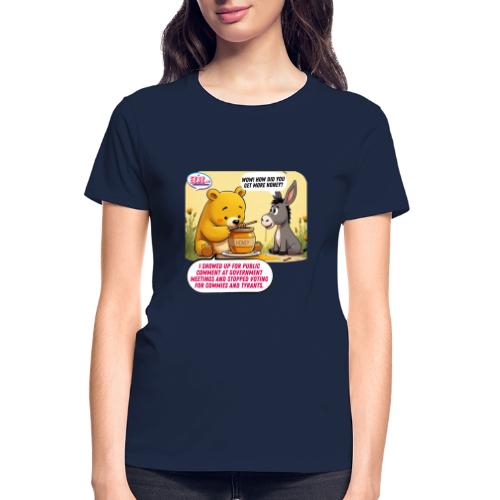 Honey Bear - Fire Tyrants - Gildan Ultra Cotton Ladies T-Shirt