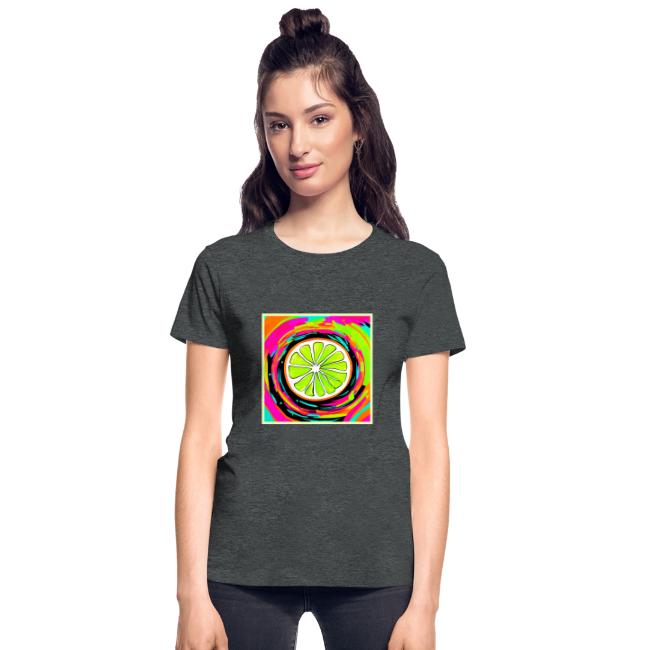 Lime Slice Pop Art