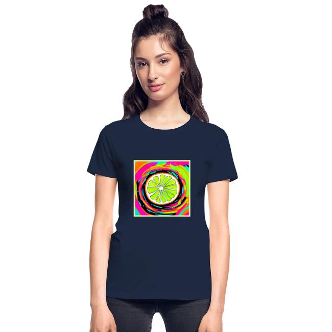 Lime Slice Pop Art