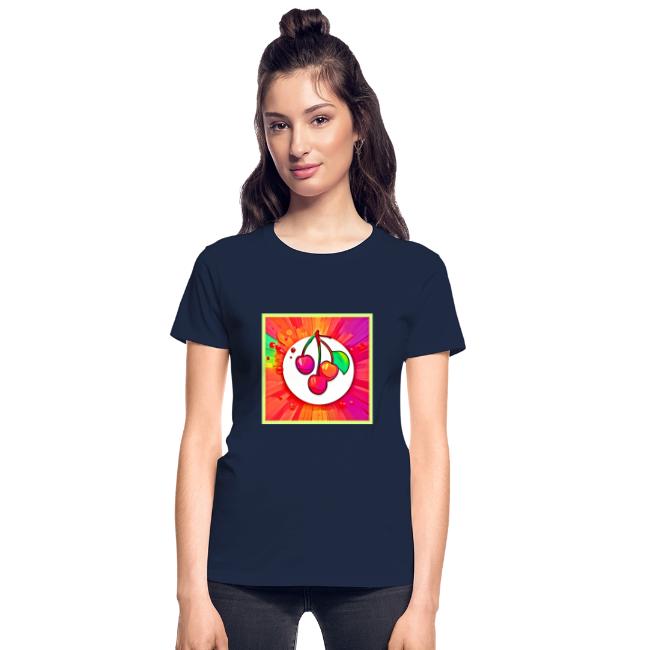 Cherry Pop Art Burst