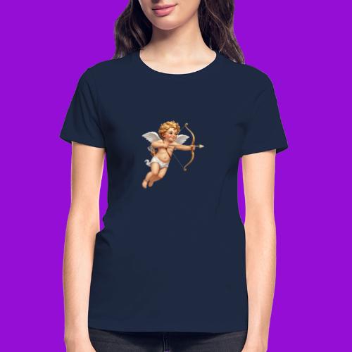 Cupid with twohearts set - Gildan Ultra Cotton Ladies T-Shirt