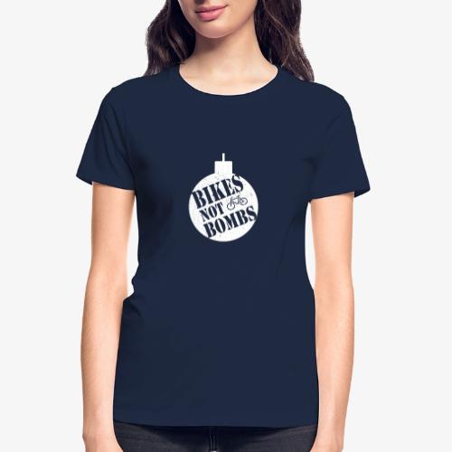 Bikes Not Bombs - Gildan Ultra Cotton Ladies T-Shirt