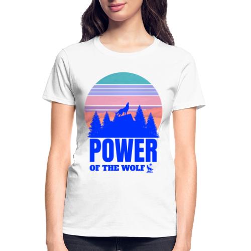 Power Of The Wolf - Gildan Ultra Cotton Ladies T-Shirt