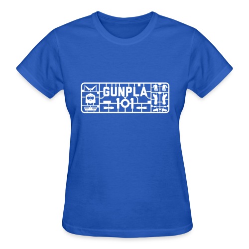 Gunpla 101 Men's T-shirt — Zeta Blue - Gildan Ultra Cotton Ladies T-Shirt