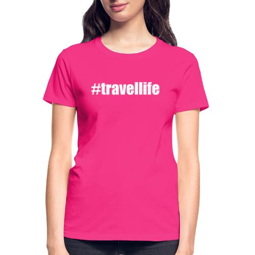 #TRAVELLIFE 0002 - Gildan Ultra Cotton Ladies T-Shirt