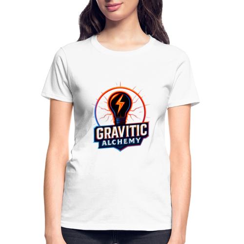 Gravitic Alchemy Logo - Gildan Ultra Cotton Ladies T-Shirt