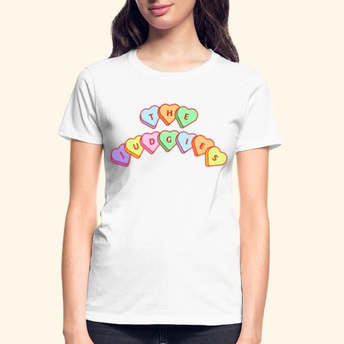 The Judgies Candy Hearts - Gildan Ultra Cotton Ladies T-Shirt